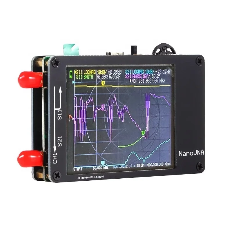 Nanovna-f V2 3ghz Vector Network Analyzer - 4.3 Inch Touch Screen