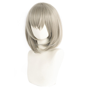 La peluca de cosplay de Saint Dada Fan Falin con cuero cabelludo simulado y peinado bob del equipo Leos - Product Image 5