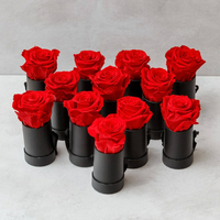 Rose éternelle unique et authentique, durable 365 jours, pour maman, amie, grand-mère, petit ami, cadeau de la Fête des Mères