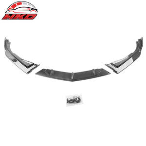 Protector de Parachoques Delantero para Honda Accord 2018-2021, Estilo IKON V2, Impresión de Fibra de Carbono, PP, 3 Piezas, Difusor, Protector de Mentón - Product Image 3