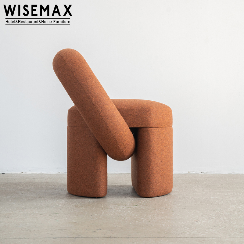 Современная модная мебель WISEMAX для гостиной, сетчатый уголок для отдыха в стиле знаменитостей, офисный стул из льняной ткани для гостиниц и вилл