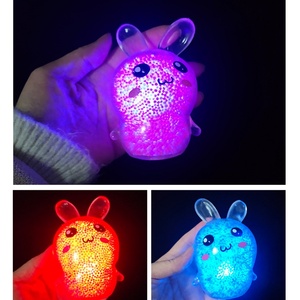 2024 TPR <b>LED</b> Octopus Sensory Squishy <b>Ball</b> Luminescent Anti-Stress Relief Funny Rubber Squeeze Toy Water Beads <b>Ball</b> for Girls - Product Image 3
