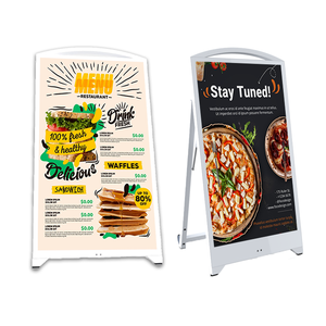 43inch Android Wifi <span class=keywords><strong>LCD</strong></span> tầng Thương mại đứng kiosk Màn hình máy nghe nhạc lớn AD thường vụ xách tay Áp phích kỹ thuật số cho cửa sổ - Product Image 2