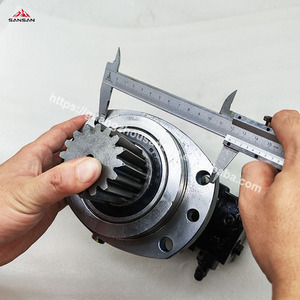 Graafmachine zwenkmotor 320 322 6676397 Bouwmachine onderdelen 6676397 Hydraulische zwenkmotor assy - Product Image 5