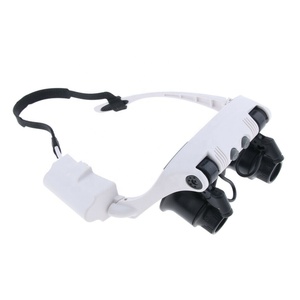 NO.9892GJ-3A Illuminated Hands-Free Double <strong>Watch</strong> <strong>Repair</strong> <strong>Magnifying</strong> Glasses with LED Light - Product Image 2