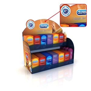 Conception Personnalisée Forme Irrégulière Comptoir Nécessités Quotidiennes Présentoir en Acrylique Petits Objets Présentoir en Acrylique en Plastique - Product Image 1