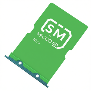 Bandeja para tarjeta SIM formato estándar y mini para Mi Note 10 / Mi CC9 Pro - Verde - Product Image 1