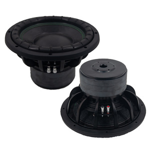 Subwoofer de voiture 12 pouces, bobine simple, sans cône en papier, sortie audio mono 12V, haut-parleur de basses haute puissance pour mise à niveau audio automobile - Product Image 1