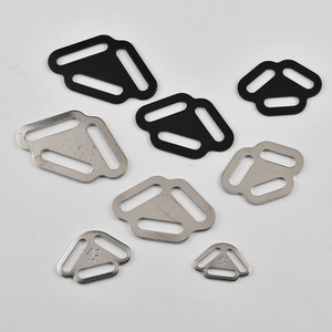 Boucles triangulaires en métal, accessoires de quincaillerie pour la réglage des bretelles de sac à dos - Product Image 2