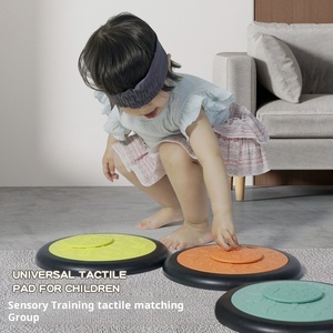 Discos Táctiles de Entrenamiento Sensorial Universal <span class=keywords><strong>para</strong></span> Niños, Almohadilla de Masaje Educativa Montessori, Juguete de Coordinación y Equilibrio - Product Image 1