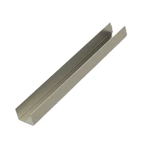 Factory Direct Sale Cold Bending Stainless Steel Ss304 Channel Steel Size Galvanized Steel Strut Channel