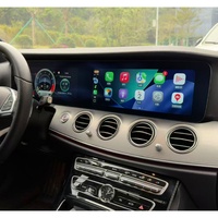 Modification et mise à niveau de la voiture 2018, écran central intégré au tableau de bord, système multimédia Android pour Mercedes-Benz Classe E W213 E200