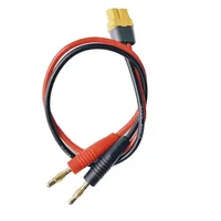 موصلات DDP Amass XT60 XT60H ذكر وأنثى بسلكين، موصلات أسلاك 10 AWG، كابلات وموصلات 10AWG، ضفيرة أسلاك ثنائية الأطراف