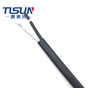 TLSUN – câble plat gainé en PVC à noyau de cuivre YY certifié CE