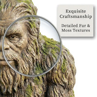 Nouveau mangeoire à oiseaux Bigfoot transfrontalier en résine, ornement artisanal de style campagnard américain, fabriqué en Chine, pour jardin, Pâques, Journée de plantation d'arbres