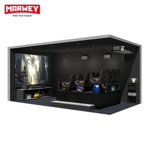 <span class=keywords><strong>เครื่องเล่น</strong></span>เกมเสมือนจริง Marwey แบบหลายผู้เล่น 5 มิติ ระบบไดนามิก พร้อมจอภาพเสมือนจริง ราคาขาย - Product Image 1