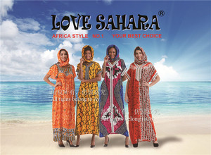ขายส่งแอฟริกันผู้หญิง Kaftan Maxi ชุดลูกปัดชุด Kaftan - Product Image 6