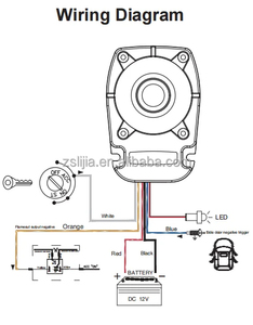 NTO Universal DC12V unidireccional accesorios de <span class=keywords><strong>coche</strong></span> vibración sonido en voz alta sirena Control remoto Sensor automático sistema de <span class=keywords><strong>alarma</strong></span> DIY - Product Image 4