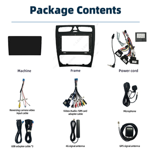 7870 2K 2000*1200 écran Android 13 <span class=keywords><strong>autoradio</strong></span> pour Mercedes Benz <span class=keywords><strong>Clk</strong></span> W209 W203 W463 <span class=keywords><strong>W208</strong></span> 8 + 2568g Am Fm Bt stéréo 360 caméra - Product Image 4