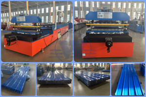 Economic Single Layer Roofing <b>Sheet</b> Roll Forming Machine Metal Roofing <b>Sheet</b> Making Machine - Product Image 4