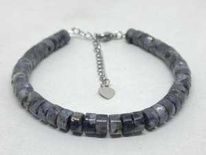 Larvikite <b>Bracelet</b> Natural Crystal Adjustable <b>Bracelet</b> For Wedding Anniversary Meditation Healing Yoga Birthstone And Gift - Product Image 6