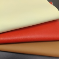 Cuero Sintético de Silicona con Textura de Litchi, Estampado y Grabado en Fábrica, Resistente a la Abrasión y al Agua, para Tapicería de Muebles, Sofás y Asientos de Auto