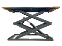 Cric hydraulique à ciseaux stationnaire de 4000 kg, élévateur de voiture efficace avec une capacité de levage de 4 tonnes
