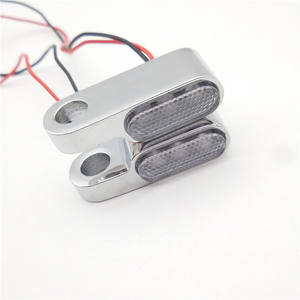 Accessoires pour motos, mini clignotants LED, éclairage de guidon de vélo électrique, clignotants gauche et droit, éclairage de guidon de scooter - Product Image 1