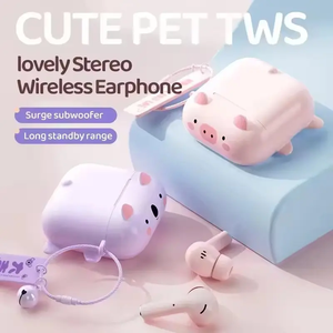 Cartoon Lovely Wireless Bluetooth Earbuds In-Ear Headphone <strong>Cute</strong> Earbuds <strong>Earphone</strong> Mini Wireless Earbuds Girls Kids TWS <strong>Earphone</strong> - Product Image 5
