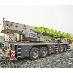 รถเครนมือสองคุณภาพสูง 80 ตัน Zoomlion ZTC800V562 รถเครนเคลื่อนที่แบบติดตั้งบนรถบรรทุกสำหรับขาย - Product Image 1