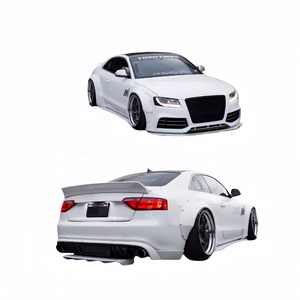 Per Audi A5 S5 parafanghi larghi aggiornati, spoiler anteriore, minigonne laterali, spoiler posteriore, spoiler posteriore, kit corpo sopracciglia ruota <span class=keywords><strong>LB</strong></span> - Product Image 3
