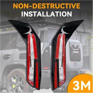 สปอยเลอร์ขยายด้านหลังใช้ได้กับ T1ของ Chery Jetour Traveller ปีกหางปล้องสีดำเงา T2 - Product Image 4