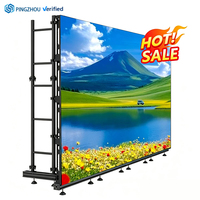 Pantalla LED de Alquiler para Interiores y Exteriores, Video Wall P2.976 P3.91500x500mm, para Escenarios, Conciertos, Eventos, Iglesias, Bodas, Pantalla HD Impermeable IP65