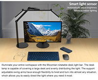 Lámpara de escritorio Led moderna para lectura de niños, dormitorio, sala de estar, decoración de lectura, lámpara de escritorio Led en estudio, espiral de aluminio eléctrico DC