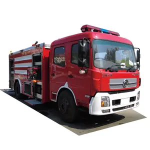 Dongfeng 6 ton fire fighting water tanker 5000l 6000l china brand fire truck price