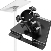 Adaptateur de tuyau Starlink Gen 3 V4 4X et kit de montage, support mural pour toit, support de poteau réglable pour mât de parabole standard V3 de 1,1 à 2,1 pouces