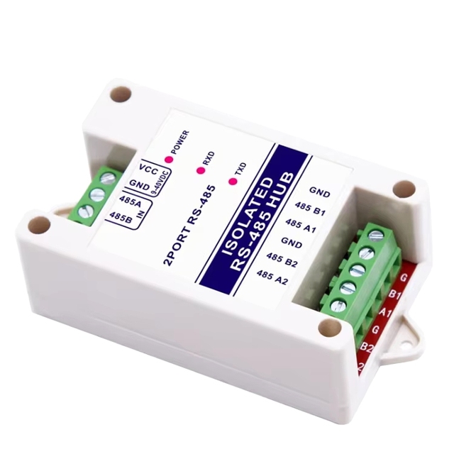 WFH/OLT) 485 Repeater Photoelectric Isolation Industrial RS Hub 2Channel Signal Amplifier Anti-interference