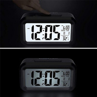 Horloge de Bureau LCD Multi-Fonction, Réveil Numérique avec Fonction Snooze Vente en Gros