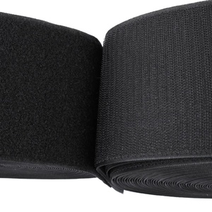 Velcros multi-usages écologiques de 20 mm, personnalisables en noir ou blanc, ruban adhésif à crochets et boucles à forte adhérence, rouleaux en nylon - Product Image 1