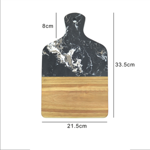 <span class=keywords><strong>Planche</strong></span> à découper en <span class=keywords><strong>bois</strong></span> marbre pour cuisine - Product Image 4
