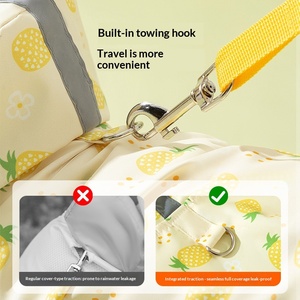 Impermeable para Perros de Todas las Estaciones con Correa, Diseño de Piña, Diseño Integral de Cuatro Patas para Perros Pequeños y Teddy <span class=keywords><strong>Bichon</strong></span> - Product Image 5