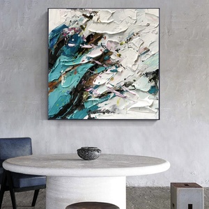 <span class=keywords><strong>Cuadro</strong></span> sobre lienzo hecho a mano, decoración abstracta de pared, arte al óleo, otro <span class=keywords><strong>cuadro</strong></span>, decoración del hogar, venta al por mayor - Product Image 6
