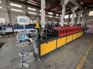 Роликовые жалюзи в европейском стиле, машина для Формовки Профилей гаражных ворот, оцинкованная металлическая рулонная машина для формовки рулонов - Product Image 2