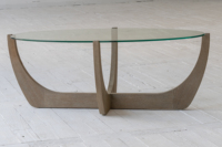 Table à manger en bois de 8mm en verre trempé, mobilier japonais