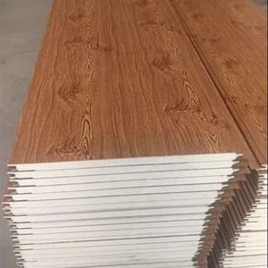 Panel Decorativo <span class=keywords><strong>Aislante</strong></span> para Pared y Techo, Moderno, Ecológico, Ignífugo, Impermeable, <span class=keywords><strong>Aislante</strong></span> Térmico, de <span class=keywords><strong>Poliuretano</strong></span> Tipo Sándwich - Product Image 1