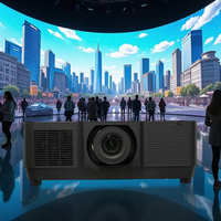 Projection laser 15 000 lumens pour cartographie extérieure de grands sites, projection 3D sur bâtiments pour grand écran de 500 pouces, prise en charge 4K