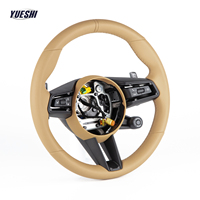 Volant en cuir de haute qualité avec palettes de changement de vitesse et interrupteur de mode de conduite pour Porsche Panamera Cayenne Macan 718 – Vente chaude directe usine