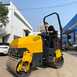 QIYUN Uygun Fiyatlı 2ton 3ton 4ton Tamburlu Yol Silindiri <span class=keywords><strong>Mini</strong></span> Titreşimli Kompaktör Asfalt Silindiri Hidrolik Çift Tamburlu Yol Silindiri - Product Image 4