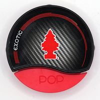 Arbre Magique POP Parfum de voiture solide Parfum exotique Frais et fruité Durée de 30 jours Design italien 1 pièce Emballage Fabriqué en Chine