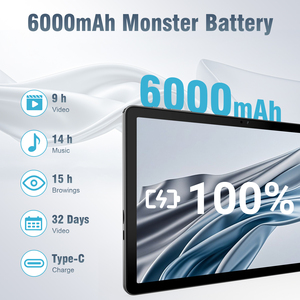 USA vận chuyển 10 inch <span class=keywords><strong>Android</strong></span> <span class=keywords><strong>Tablet</strong></span> <span class=keywords><strong>PC</strong></span> với bàn phím màn hình cảm ứng 12GB RAM Octa Core Bộ vi xử lý nhà máy trực tiếp OEM cho giáo dục - Product Image 4